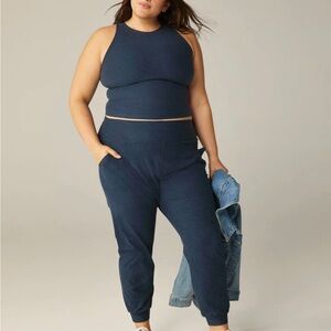 Beyond Yoga Spacedye Navy Joggers NWT